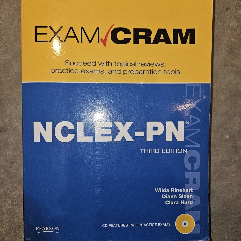 Pearson NCLEX-PN Exam Cram